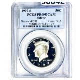 1997-S Kennedy Half Dollar PCGS PR69 DCAM