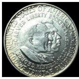 1952 Silver Booker T. Washington/Carver Half Dolla