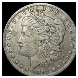 1891-O Silver Morgan Dollar ABOUT  UNCIRCULATED