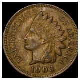 1903 Indian Head Cent CLOSELY UNCIRCULATED