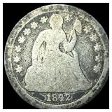 1842-O Seated Liberty Dime NICELY CIRCULATED
