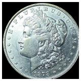 1878 Silver Morgan Dollar CLOSELY UNCIRCULATED