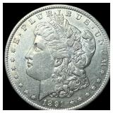 1891-CC Silver Morgan Dollar CLOSELY UNCIRCULATED