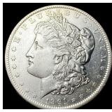 1891 Silver Morgan Dollar CLOSELY UNCIRCULATED