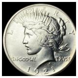 1921 Silver Peace Dollar UNCIRCULATED