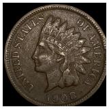 1908-S Indian Head Cent NEARLY UNCIRCULATED