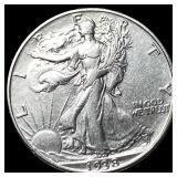 1938-D Silver Walking Liberty Half Dollar  CLOSEL
