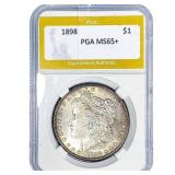 1898 Morgan Silver Dollar PGA MS65+