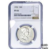 1952 Franklin Half Dollar NGC PF65