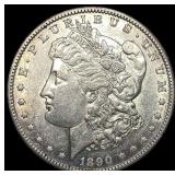1890-S Silver Morgan Dollar CLOSELY UNCIRCULATED