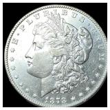 1878-S Silver Morgan Dollar CLOSELY UNCIRCULATED