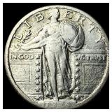1924-D Standing Liberty Quarter NEARLY  UNCIRCULA