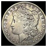 1892-O Silver Morgan Dollar LIGHTLY CIRCULATED