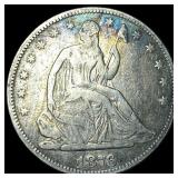 1876 Seated Liberty Half Dollar NICELY CIRCULATED