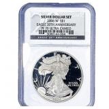 2006-W  NGC PF70 1oz SE 20th Anniv.