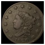 1820 Large Cent LIGHTLY CIRCULATED