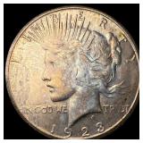 1923-S Silver Peace Dollar CLOSELY  UNCIRCULATED