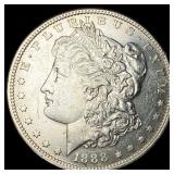 1888-S Silver Morgan Dollar CHOICE AU