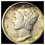 1925 Mercury Dime NEARLY UNCIRCULATED