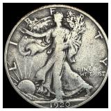 1920-S Silver Walking Liberty Half Dollar NEARLY U