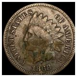 1868 Indian Head Cent LIGHTLY CIRCULATED