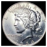 1934 Silver Peace Dollar UNCIRCULATED