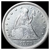 1875-S Silver Twenty Cents CLOSELY  UNCIRCULATED