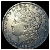 1896 Morgan Silver Dollar CLOSELY UNCIRCULATED