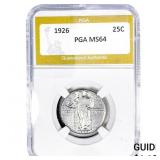 1926 Standing Liberty Quarter PGA MS64