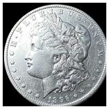 1896-O Silver Morgan Dollar NEARLY UNCIRCULATED