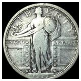 1917-S Type 1 Standing Liberty Quarter ABOUT UNCIR
