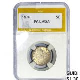 1894 Liberty Victory Nickel PGA MS63