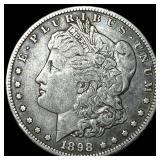 1898-S Silver Morgan Dollar CLOSELY UNCIRCULATED