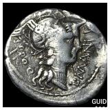Roman Sulla 82 BC Silver Denarius