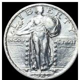 1923 Standing Liberty Silver Quarter CLOSELY  UNC