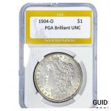 1904-O Morgan Silver Dollar PGA Brilliant UNC