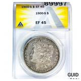 1900-S Morgan Silver Dollar ANACS EF45