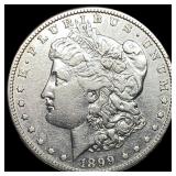 1899-S Silver Morgan Dollar NEARLY UNCIRCULATED