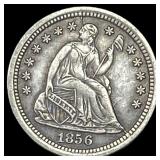 1856-O Seated Liberty Half Dime CLOSELY  UNCIRCUL