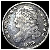 1835 Capped Bust Dime LIGHTLY CIRCULATED