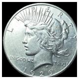 1926 Silver Peace Dollar CLOSELY UNCIRCULATED