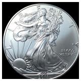 2011 1 oz Silver American Eagle $1 GEM BU