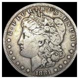 1881 Silver Morgan Dollar LIGHTLY CIRCULATED