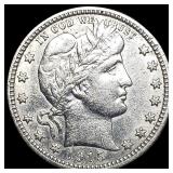 1915 Barber Silver Quarter CLOSELY UNCIRCULATED