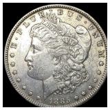1885 Morgan Silver Dollar NEARLY UNCIRCULATED