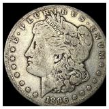1896-S Silver Morgan Dollar NICELY CIRCULATED