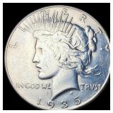 1935 Silver Peace Dollar UNCIRCULATED