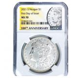 2021-S Morgan Silver Dollar NGC MS70