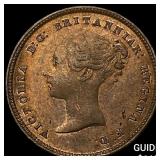 1844 Ceylon Copper 1/2 Farthing
