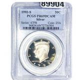 1992-S Kennedy Half Dollar PCGS PR69 DCAM